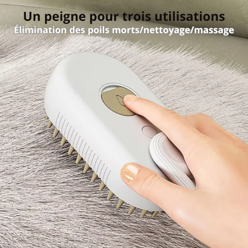 BROSSE SPRITZ — Brosse à vapeur démêlante anti-poils